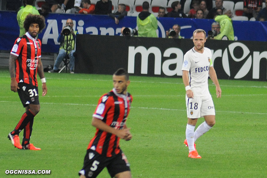 Valère Germain fait son entrée en seconde période