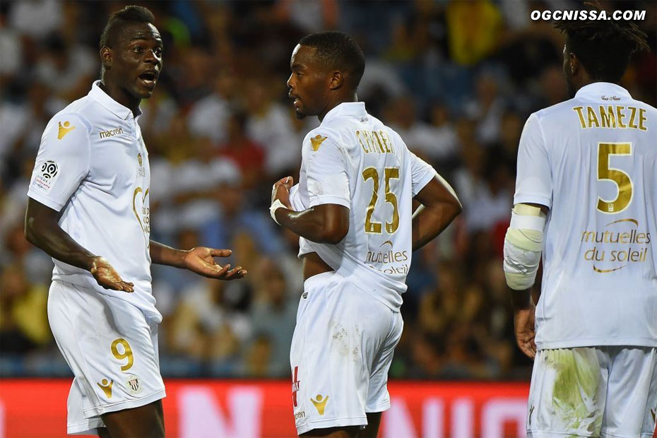 Ca ne fonctionne pas entre Mario Balotelli et Wylan Cyprien