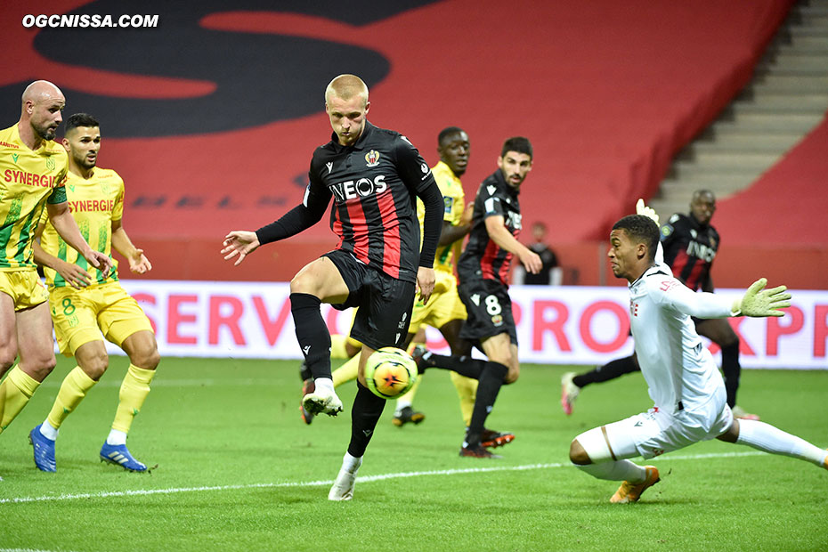 Kasper Dolberg est à deux doigts de doubler la mise