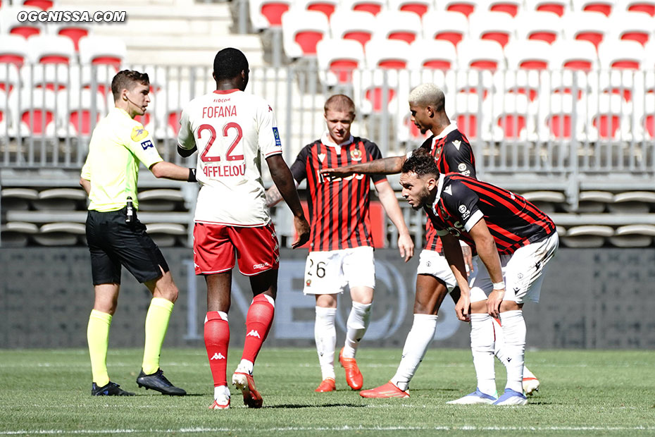 C'est terminé. Match nul 2 buts partout entre Nice et Monaco. Mario Lemina et Amine Gouiri ont maintenant rendez-vous avec Lorient, mercredi prochain.