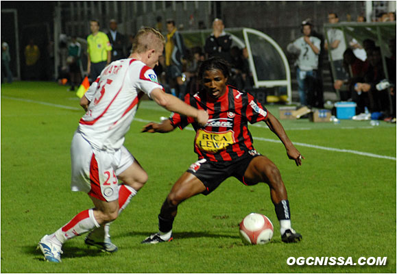 Bakari Koné est impressionnant en ce début de match