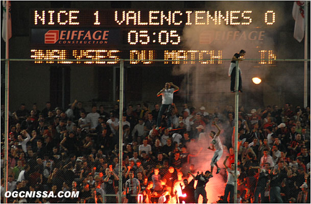 1 - 0, à 5 min de la fin, avec la joie de la BSN