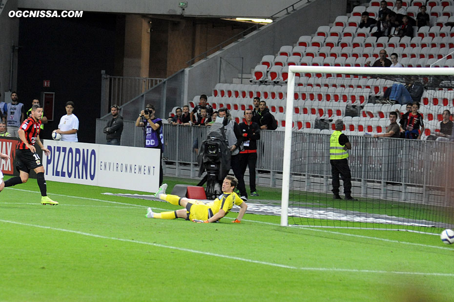 Le tir de Mickael Le Bihan fait mouche