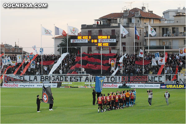 Beau tifo de la populaire