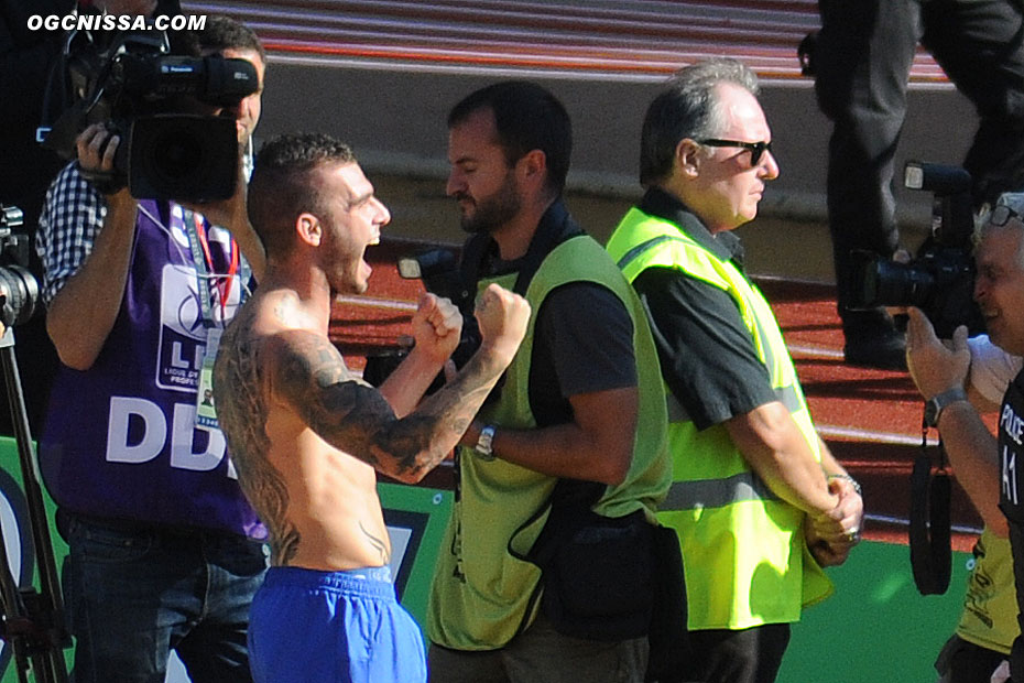 Alexy Bosetti, le plus ultra des joueurs, laisse exploser sa joie