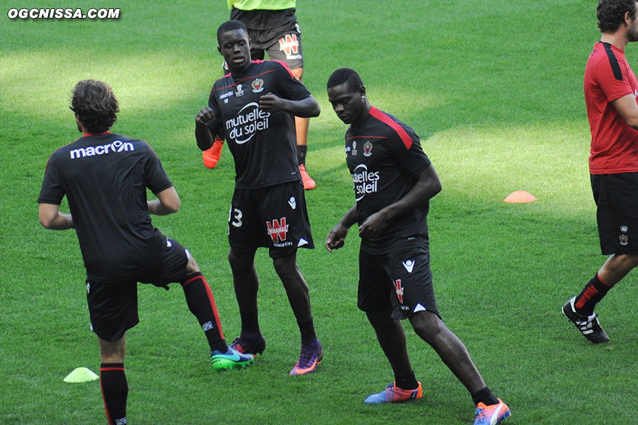 Mario Balotelli est bien présent pour cette rencontre de la 8e journée de L1