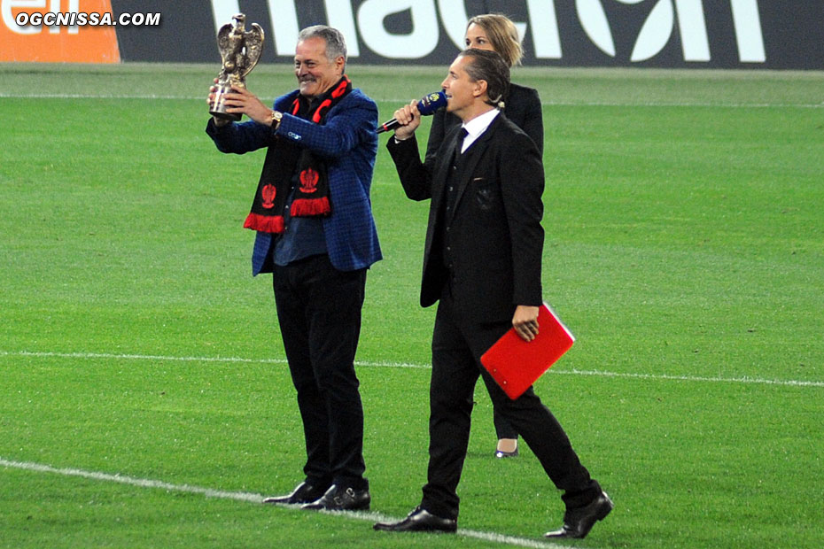 Nenad Bejkovic avant le coup d'envoi