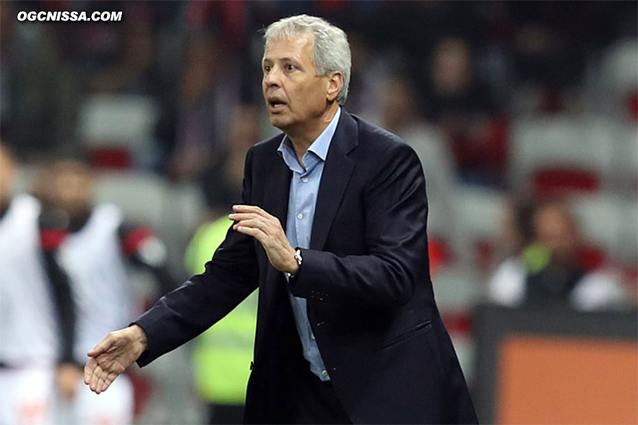 Lucien Favre va devoir remobiliser ses troupes pour le déplacement à Montpellier, dans 15 jours