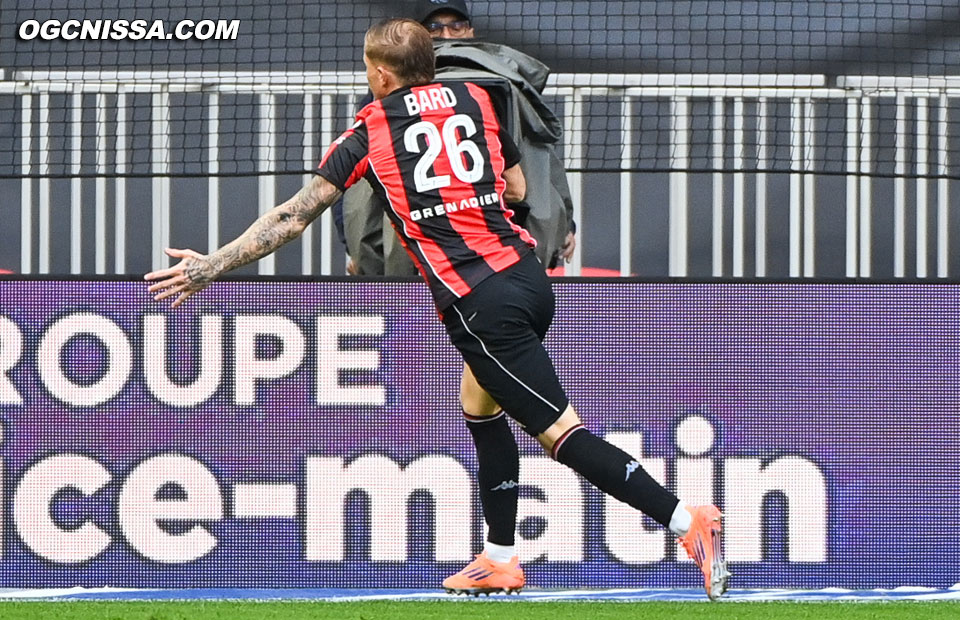 Melvin Bard ouvre le score rapidement