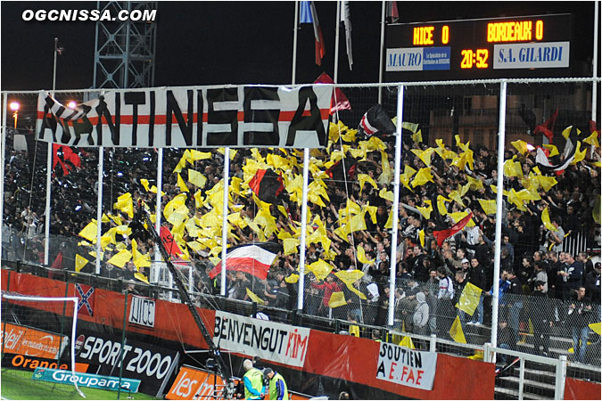 Tifo de la populaire