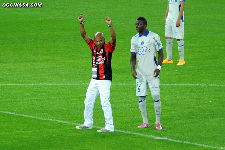 Stéphane Collet pour le coup d'envoi fictif