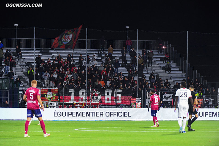 Beau contingent de la BSN en tribune