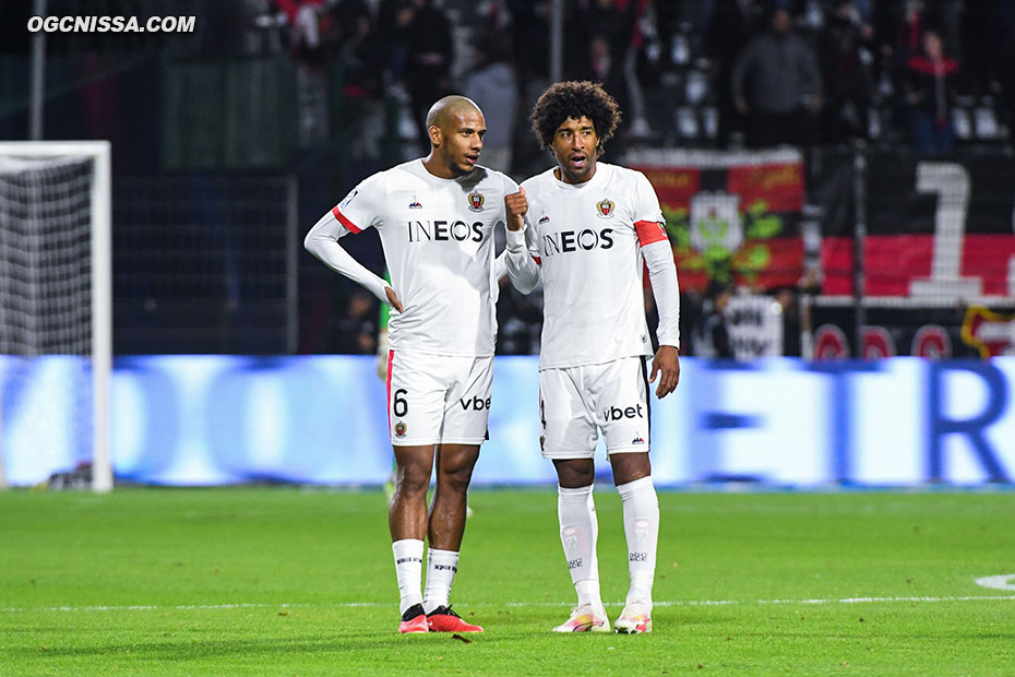 Jean-Clair Todibo et Dante Bonfim, meilleure défense de Ligue 1