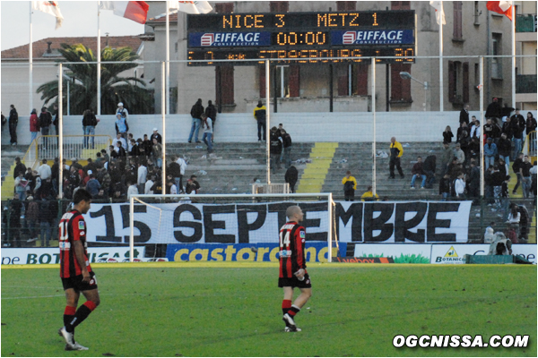 Victoire 3 buts à 1 pour Nice. Rendez vous la semaine prochaine à Lorient.