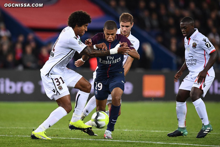 Dante Bonfim et Nampalys Mendy