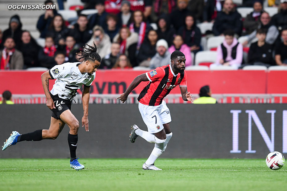 Jérémie Boga très en jambes