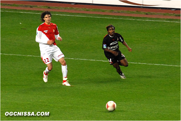 Bakari Koné également à la pointe de l'attaque