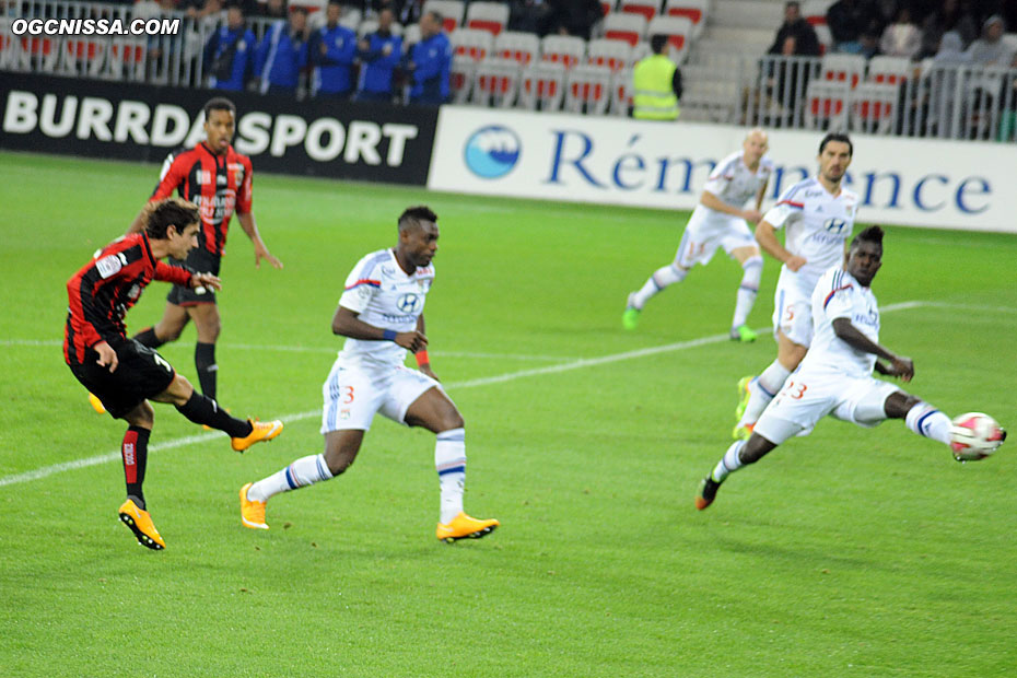 Grégoire Puel ouvre le score en début de seconde période