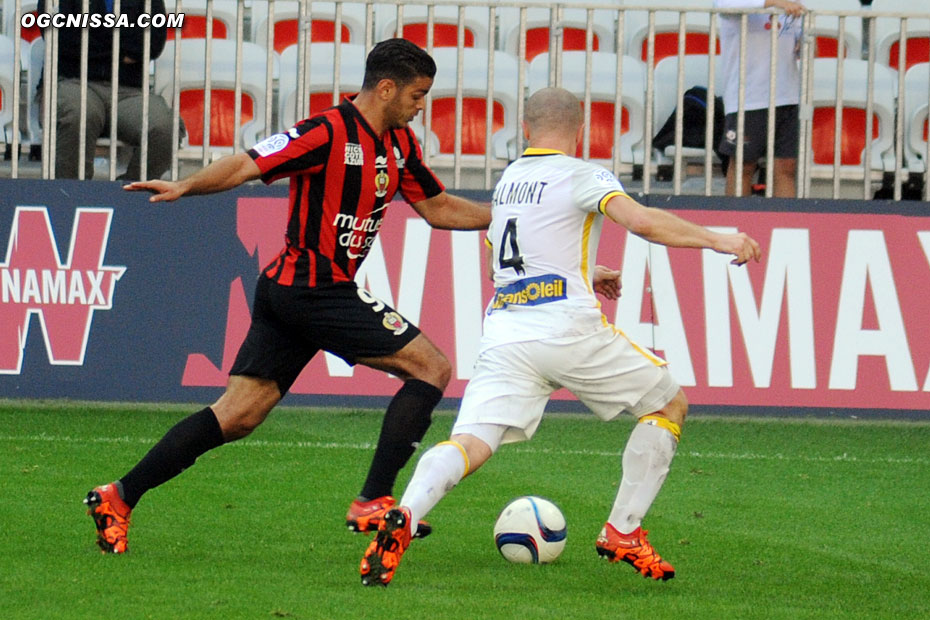 Hatem Ben Arfa et Florent Balmont