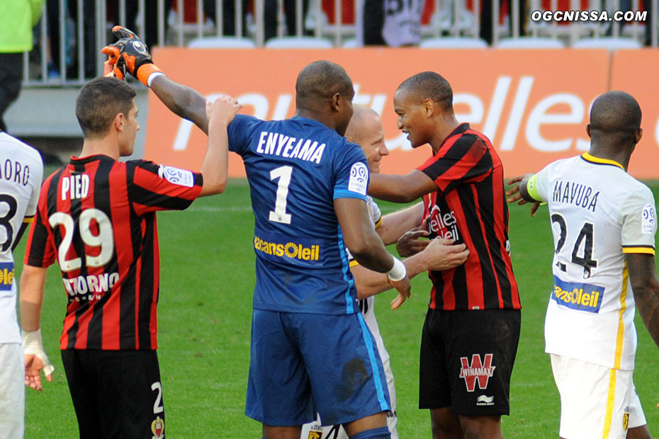 C'est terminé, score nul et vierge. Des retrouvaille entre les anciens partenaires Florent Balmont et Mahamane Traoré