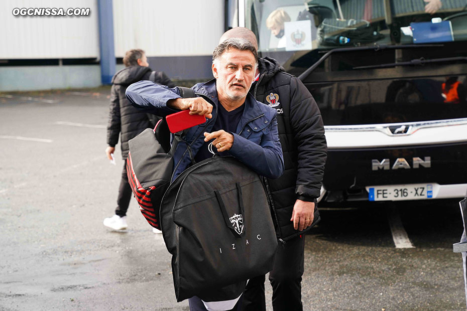 Déplacement à Angers pour Christophe Galtier et ses hommes lors de cette 12e journée de L1