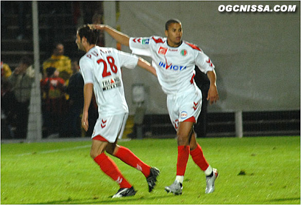 C'est Pujol qui égalise pour Sedan en fin de match.