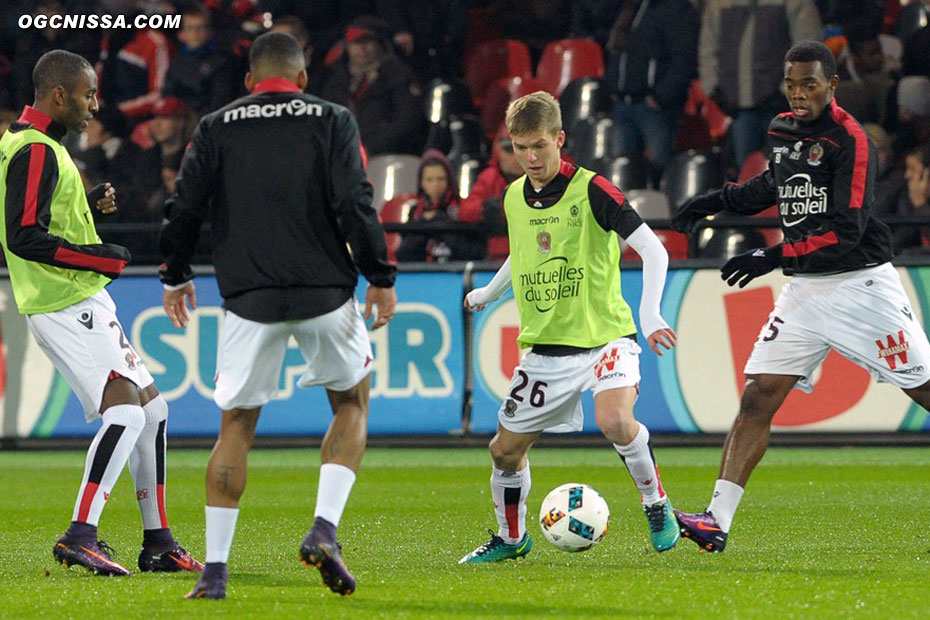 Vincent Koziello retrouve une place de titulaire pour ce déplacement à Guingamp