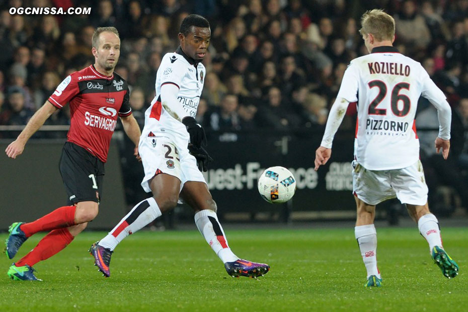 Wylan Cyprien et Vincent Koziello