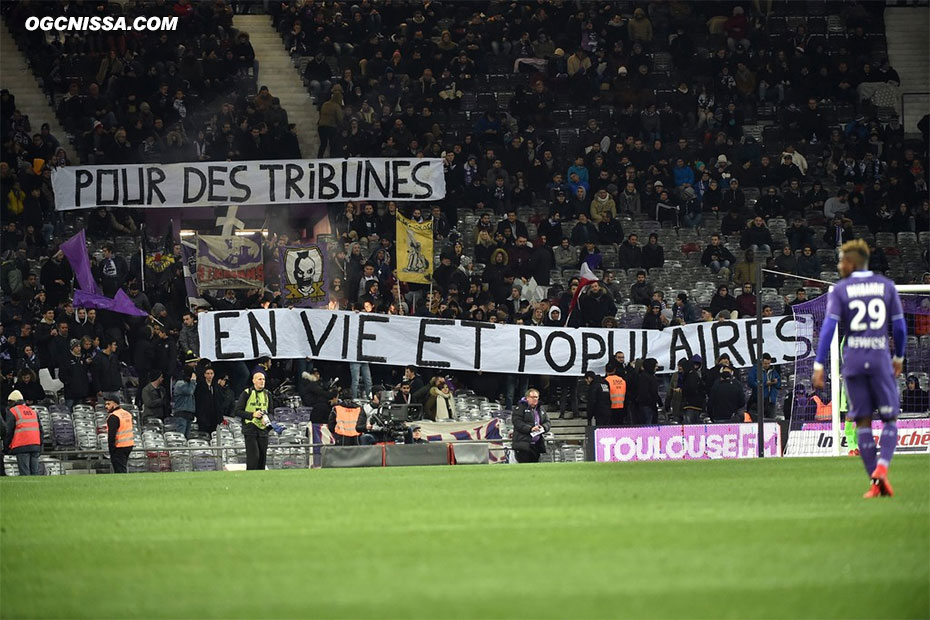 Quelques messages des supporters locaux