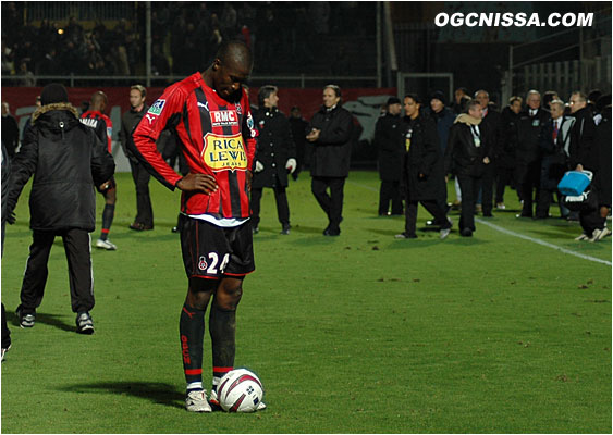 Rod Fanni et les niçois sont très déçus