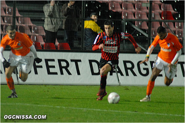 Cyril Jeunechamp, entré en fin de match