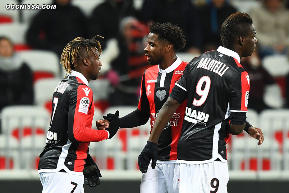 Allan Saint Maximin marquera le 3e but niçois