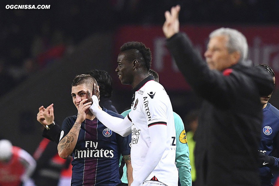 Mario Balotelli chambre son partenaire de sélection Marco Verratti