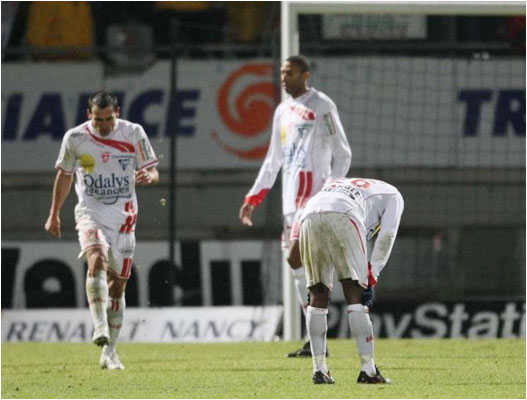 Nouvelle victoire des Aiglons 2 buts à 1 en trois jours, les nancéiens en font les frais