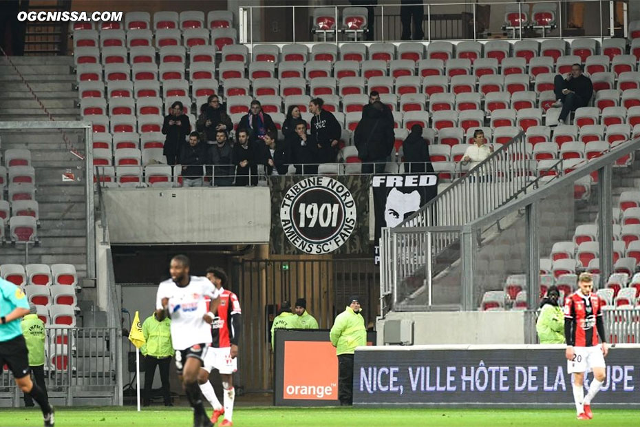 Les supporters visiteurs