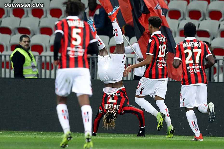 C'est Nice qui ouvre le score sur un pénalty d'Allan Saint Maximin