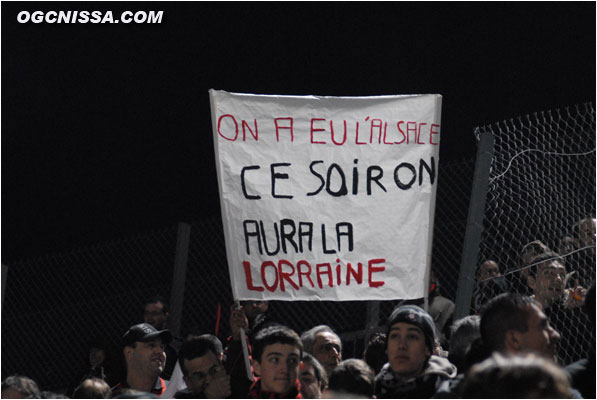 Après la victoire à Strasbourg, les supporters niçois veulent la victoire face à Nancy