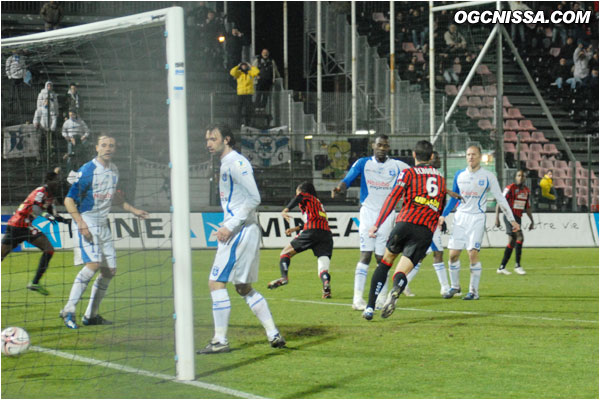 Ouverture du score pour Nice !