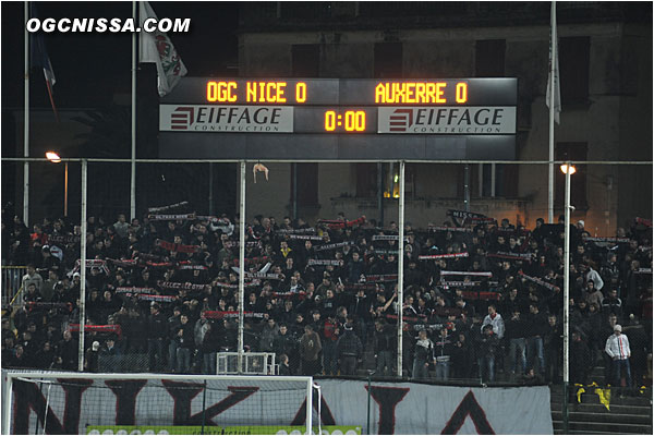 "Nissa la Bella" pour ce Nice - Auxerre, de la 21e journée de L1