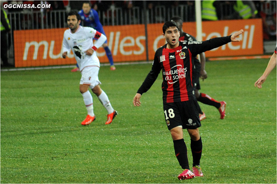 Retour en L1 pour Neal Maupay lors de cette rencontre