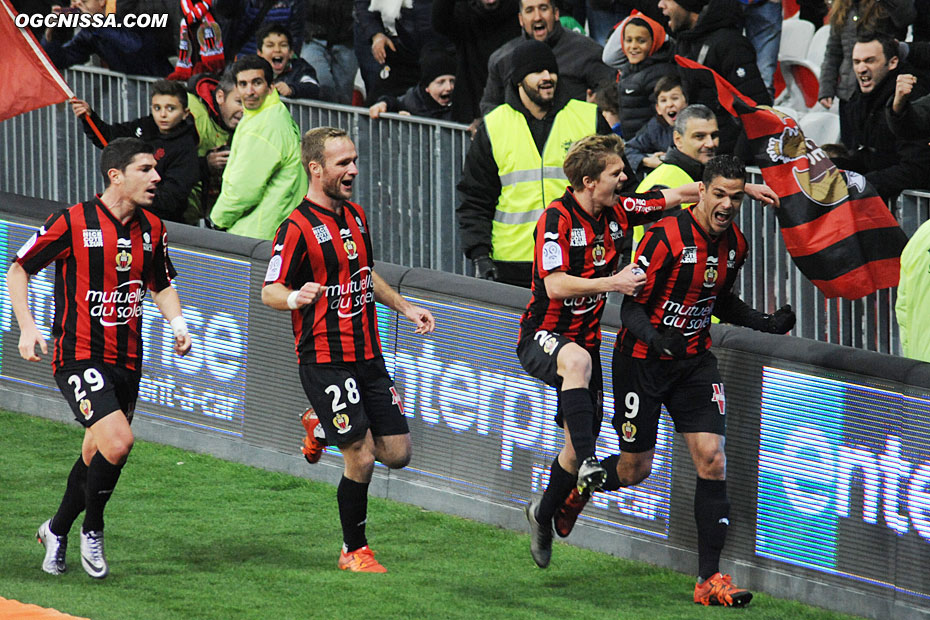 Hatem Ben Arfa est rejoint par Vincent Koziello, Valère Germain et Jérémy Pied