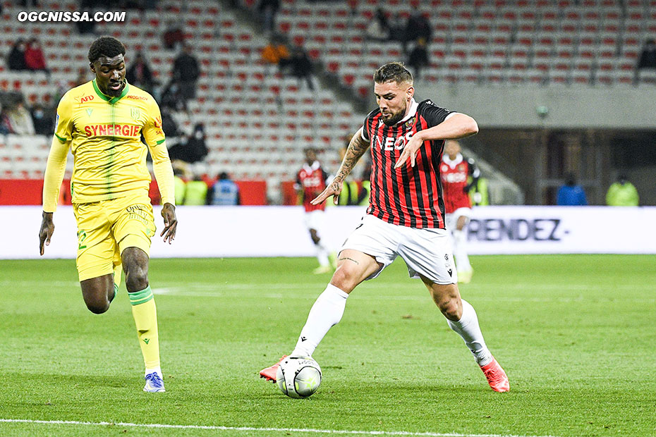 Andy Delort, entré en fin de match