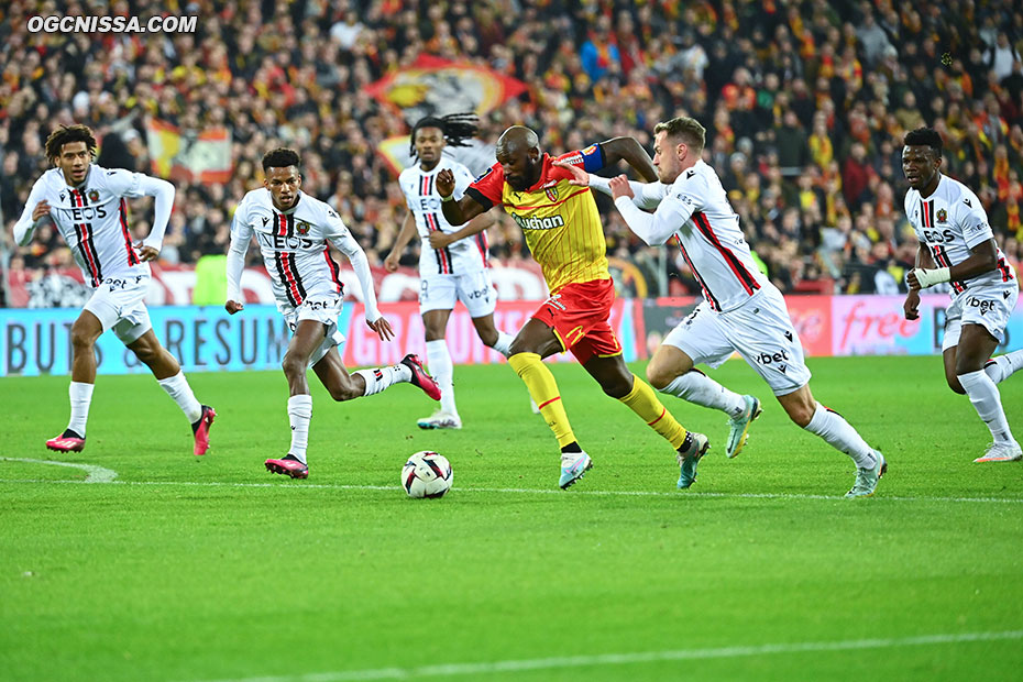 Jean-Clair Todibo, Hicham Boudaoui, Aaron Ramsey et Youssouf Ndayishimiye