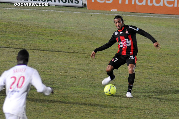 Fabrice Abriel, auteur d'un très bon match