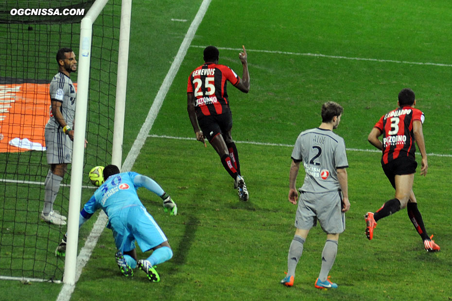 Debut de seconde période, Romain Genevois ouvre le score !