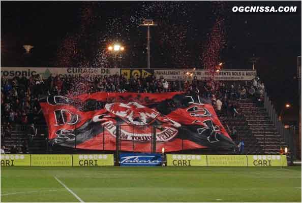 Le tifo du CDS