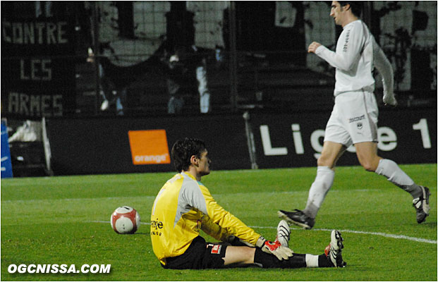 Hugo Lloris est battu : 2 à 1