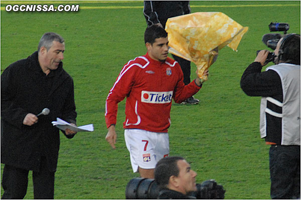 ... et pour Ederson. Le Gym n'oublie pas ses anciens joueurs !