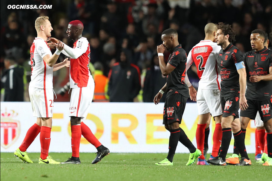 C'est terminé, Nice s'incline face à Monaco et devra repartir de l'avant dès mercredi prochain face à St Etienne