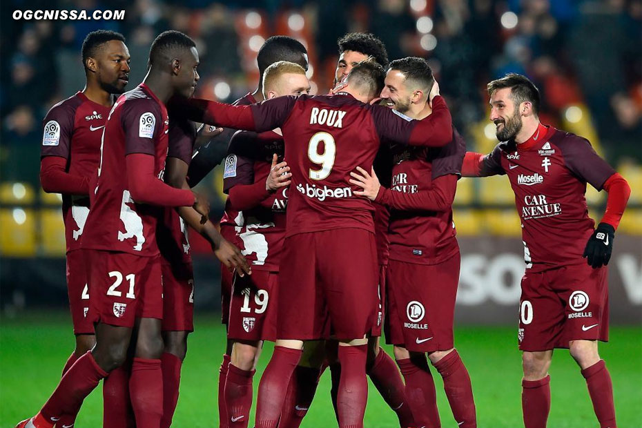 Metz ouvre le score